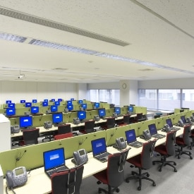 ビーウィズ株式会社の札幌第一センターのオフィス