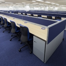 ビーウィズ株式会社の札幌第三センターのオフィス