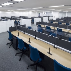 ビーウィズ株式会社の横浜第四センターのオフィス