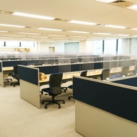 ビーウィズ株式会社の福岡第二センターのオフィス