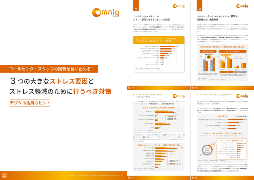 コールセンタースタッフの離職を食い止める！３つの大きなストレス要因とストレス軽減のために行うべき対策