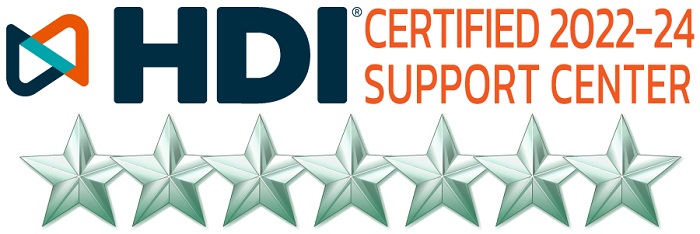 HDIサポートセンター国際認定七つ星