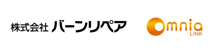 株式会社バーンリペアとビーウィズのロゴ